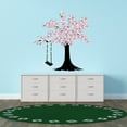 thumbnail image 3 of Beautiful Cherry Blossom Tree with Swing Wall Sticker – Vinyl Decal Applied to Any Smooth Surface – Bedroom, Nursery, or Living Room -Removable Stylish Mural Unique Design -Size 9" x 10"., 3 of 4