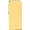 thumbnail image 1 of Gold-Plated Angles Engravable Hinged Money Clip, 1 of 1