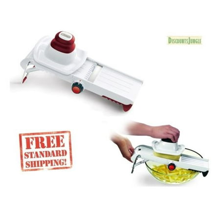 - Zyliss ZYLISS Easy Slice Mandolin Folding Vegetable Fruit Slicer 11925 New
