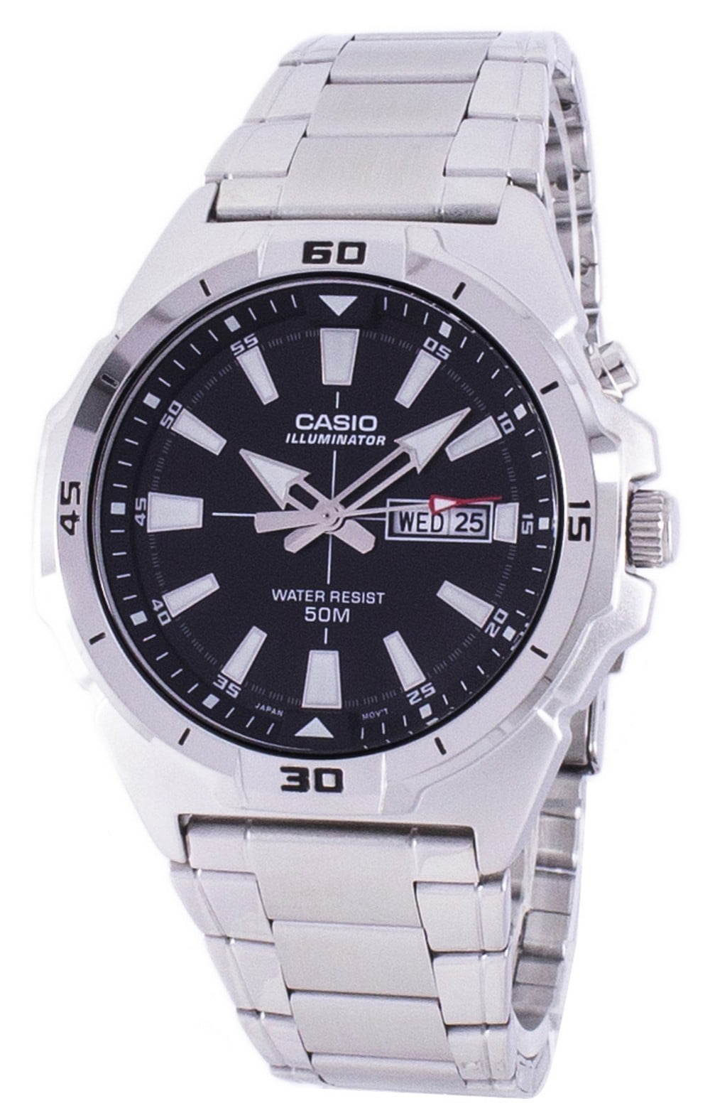 casio illuminator water 50m resist