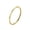 Gold Plated, variant on Women's Stainless Steel 1mm Knuckle Stacking Rings with Cubic Zirconia Fashion Statement Jewelry Silver Size 6
