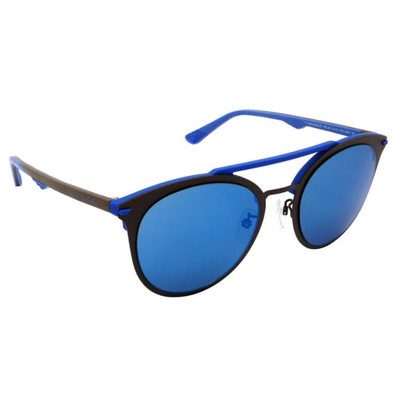 Police Two Souls 1 Blue Round Men's Sunglasses SPL491 92EB 53