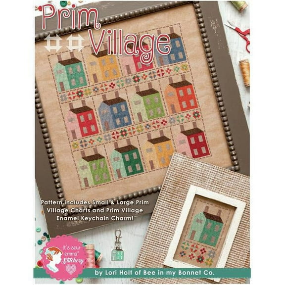 Prim Village Cross Stitch by Lori Holt for Bee in my Bonnet Company