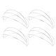 thumbnail image 1 of BESTYASH 4Ud Marco De Flexible Plateado Para Crear Accesorios Tradicionales Hanfu, 1 of 8