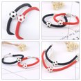 thumbnail image 2 of HEALEEP 2 Pcs Bracelet de Soccer Chic Bracelet de Soccer Réglable en Cuivre pour Hommes Femmes, 2 of 8