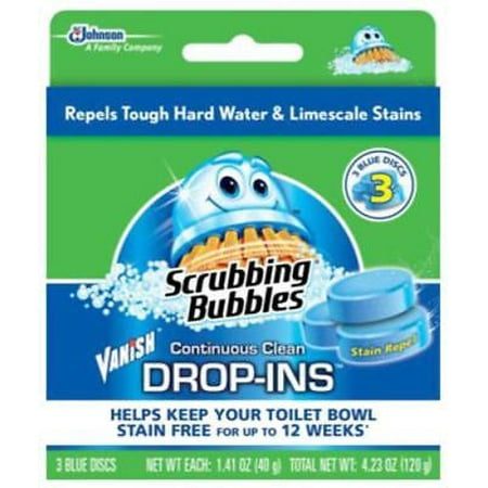 Vanish Bowl - NEW 2PK 3.4 OZ Blue Vanish Drop In Automatic Toilet Bowl Cleaner