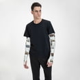 thumbnail image 6 of Uemuo Tractor and Dumper Printed Arm Sleeves, Cooling UV Sun Protection Sports Compression for Men/Women, 6 of 8