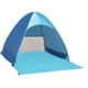 thumbnail image 3 of Refugio de playa, carpa de playa portátil extraligera, refugio solar para 2-3 personas, incluye bolsa de transporte, carpa de playa para familia, playa, jardín, camping, 3 of 7