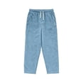 thumbnail image 4 of NIEWTR Men's Casual Pants Solid Color Corduroy Elastic Waist Pull Rope Loose Straight Casual Pants Fall Winter Active Athletic Workout Pants for Men, 4 of 4