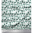 thumbnail image 1 of Soimoi Poly Georgette Fabric Leaves & Floral Artistic Fabric Prints by Yard 52 Inch Wide, 1 of 5