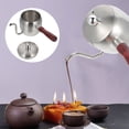 thumbnail image 2 of 1 Pc Household Coffee Kettle Stainless Steel Coffee Maker Long Mouth Coffee Pot, 2 of 8