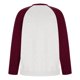 thumbnail image 5 of pstuiky camisas de manga larga para hombre, Camiseta de cuello redondo para hombre, de manga larga y color combinado, blusa de cuello redondo y manga larga Tops de hombre l, 5 of 5