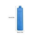 thumbnail image 4 of Becaristey 5x Blue Cold Chain Transportation Cooling Ice Brick High Cold Storage Capacity 6. Requires Shorter Small - Blue Cover, 4 of 6