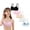 A-5 pack, variant on Girls Multi-Stage Training Bras Wireless Cotton Lightly Padded for Big Girls Adjustable Straps Smooth Comfort Breathable Stretchy Soft Youth Bras 10-16 Years