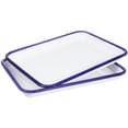 thumbnail image 5 of 2 moldes rectangulares de esmalte para hornear pasteles, para alimentos, multifuncionales, para cocina, 5 of 5