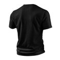 thumbnail image 5 of LTTVQM Mens Henley Shirts Waffle Button Short Sleeve Tops Lightweight Breathable Slim Fit Workout Fitness Athletic T-Shirt Black M, 5 of 5