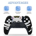 thumbnail image 4 of Angle Cat PS5/PS5 Slim Digital Disc Skin Sticker For Console And Controller Skins, 4 of 7