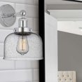 thumbnail image 3 of 616-1W-PC-G74 Innovations Lighting Bell - 1 Light Wall Sconce In Industrial Style-10 Inches Tall and 6.5 Inches Wide-Polished Chrome Finish-Mercury, 3 of 3