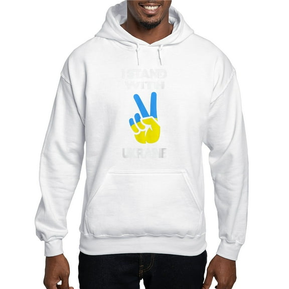 CafePress - Support Ukraine I Stand With Ukraine Uk Sweatshirt - Pullover Hoodie, Hooded Sweatshirt