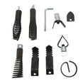thumbnail image 2 of Drain Auger Bits, Efficient Multi Functional Drain Snake Drill Attachment Replacement  for Plumber for Cleaning Machine, 2 of 7