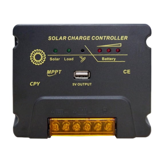 Mppt Solar Controller 10A/20A/30A Adaptive 12V/24V
