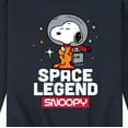 thumbnail image 3 of Peanuts - Snoopy Space Beagle Astronaunt Crewneck Fleece Pullover Sweatshirts, 3 of 6