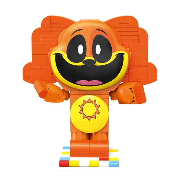 Brickcraft Poppy Playtime Smiling Critters DogDay Building Kit (170-Piece Set), Brick-Built Video Game Character, Collectible Horror Game Toy, Display Set Gift for Gamers and Kids