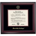 thumbnail image 1 of OCM Diploma Frame for Meredith College, 16" x 18" Diploma Certificates Frame, Embossed Black/Maroon Mat, 1 of 5