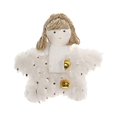 thumbnail image 2 of Teissuly Christmas White Plush Five Pointed Star Bell Doll Puppet Decoration Decoration Christmas Tree Small Pendant Teissuly WER202310166060, 2 of 9