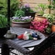 thumbnail image 3 of Estatua de enano borracho para jardín al aire libre, adornos flocados, figura de gnomo de jardín, figura de resina impermeable para jardín, decoración de patio al aire libre, decoraciones, 3 of 5