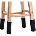 thumbnail image 3 of Calcetines protectores de piernas OEEKOI para muebles, 24 unidades, negros, 12 cm, 3 of 8
