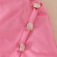 thumbnail image 6 of SNKSDGM Girls Baby Girl Spring Outfits Birthday Girl Outfit 6 Years Old Long Sleeve Toddler Girls Fly Sleeve Bowknot Ribbed Tops T Shirt Shorts Hat Outfits 12-18 Months, 6 of 6