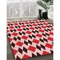 thumbnail image 2 of Ahgly Company Indoor Rectangle Patterned Baby Pink Area Rugs, 4' x 6', 2 of 6