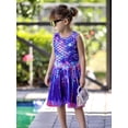 thumbnail image 2 of Aideaone Girls Dress Kids Sleeveless Mermaid Birthday Sundress for 4-13 Years, 2 of 6