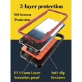 thumbnail image 3 of CaseBorne ArmadilloTek V Case for Samsung Galaxy S21 FE 5G with Kickstand Full-Body Multi-Layer Rugged Screenless - Black, 3 of 5