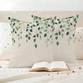 thumbnail image 3 of Farmhouse Leaves Outdoor Waterproof Pillow Covers, Vintage Spring Botanical Plants Vines Decorative Square Throw Pillowcase Sofa Cushion Sham for Patio/Couch/Chair, 24"x24" 2 Pack, 3 of 8