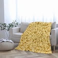 thumbnail image 2 of Novelty Instant Noodles Blanket, Funny Realistic Food Throw Blankets Ramen Texture Print Flannel Fleece Blanket for Bedroom Living Rooms Sofa Couch Beds Office Lap 50"x40", 2 of 6
