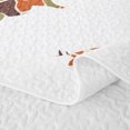 thumbnail image 5 of Manfei Abstract Duck Camo Twin Quilt Set, Contemporary Art Camouflage Twin Coverlet Set, White Tan, 2 Pieces, 1 Bedspread and 1 Pillowcase, 5 of 7