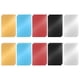thumbnail image 2 of 100 Pcs Metal Engraving Blanks Colorful Aluminum Sheet Laser Engraving Business Card DIY Gift Cards 86x54x0.2mm (5Color), 2 of 5