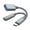 Gray, variant on lulshou USB C-type OTG Hub For Mobile Phone 2-in-1 C-type To USB 3.0 Adapter, PD Charger With Laptop And Table