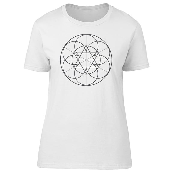 Sacred Geometry Flower Tee Men's -Image by Shutterstock