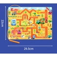 thumbnail image 2 of Wooden Educational Toy Magnetic Maze Game, 2 of 2