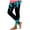 Mint Green, variant on Lovskoo 2024 Women's Vintage Flame Printed Leggings Yoga Pants with Elastic Band Slim Pants Mint Green