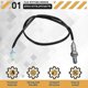 thumbnail image 4 of Lambda O2 sensor for KAWASAKI EN650 2015-2022 - 21176-0775, 4 of 5