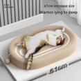 thumbnail image 2 of 3 in 1 Sisal Cat Scratching Pads Cat Scratcher Bed&nbsp;Cat Scratchers Sofa Furniture Protection Play Scratch Mats Pet Supplies ShopWise Round, 2 of 13