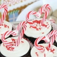 thumbnail image 4 of Mini Candy Cane Peppermint 500 Pack Individually Wrapped | Classic Red and White Holiday Candy Sticks - Christmas Stocking Stuffers Party Favor Festive Dessert Topping - Bulk Box, 4 of 6