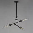 thumbnail image 2 of 24W 4 Led Pendant-15.75 Inches Tall And 36 Inches Wide-Black Finish Maxim Lighting 26374Clbk, 2 of 5