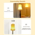 thumbnail image 3 of Vintage Bedside Lamp, LED Night Light with Battery, Retro Small Desk Light, Portable Cordless Table Lamp for Bedroom, Nightstand, Couple Dinner, Cafe Decor, Aesthetic Dorm Room Lights, 3 of 6