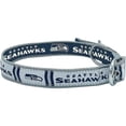thumbnail image 2 of Pets First Seattle Seahawks Reversible Collar Reversible NFL Dog Collar Premium Two-Sided Pet Collar with NFL Logo, Medium, 2 of 5