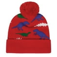thumbnail image 6 of HNMKIU Winter Knitted Scarf Hat Set For Kids Thermal Neck Warmer Touchscreen Mittens Cold Weather Outdoor Red - One Size, 6 of 9